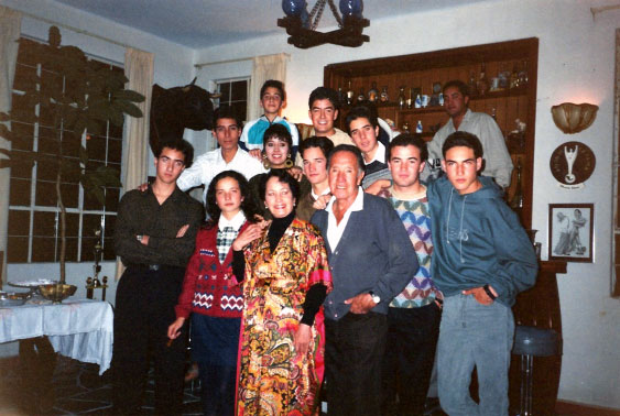 familia de Pachis y Silverio Perez